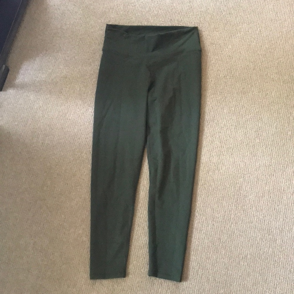 Fabletics dark green leggings